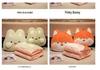 Convertible Sofa and Car Pillow-Blanket Combo - Foldable Office Nap Cushion