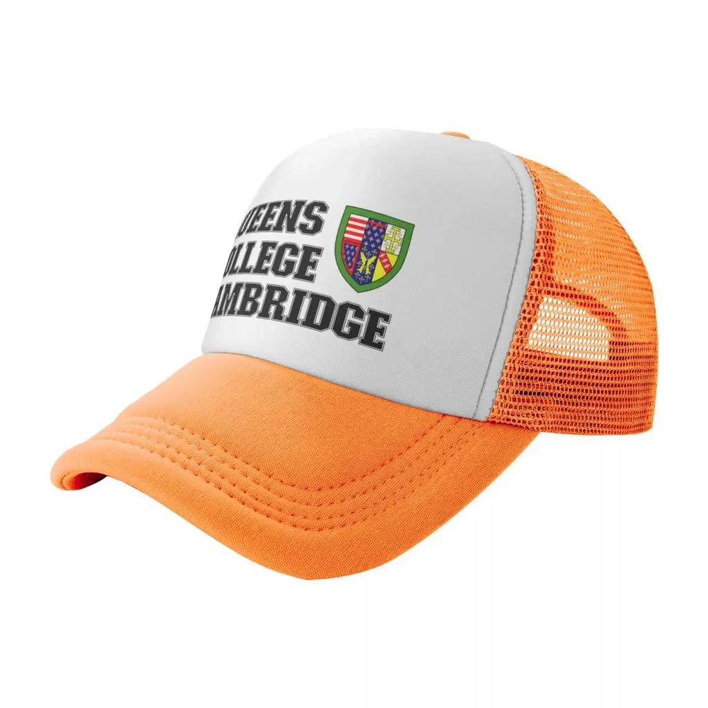 Queens College Cambridge with Logo Baseball Cap Sunhat Sun Hat For Children Anime Hat Boy Womens