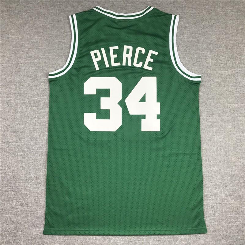 Boston Celtics Paul Pierce 34 Retro Embroidered Basketball Jersey Vest Unisex Adult Wear