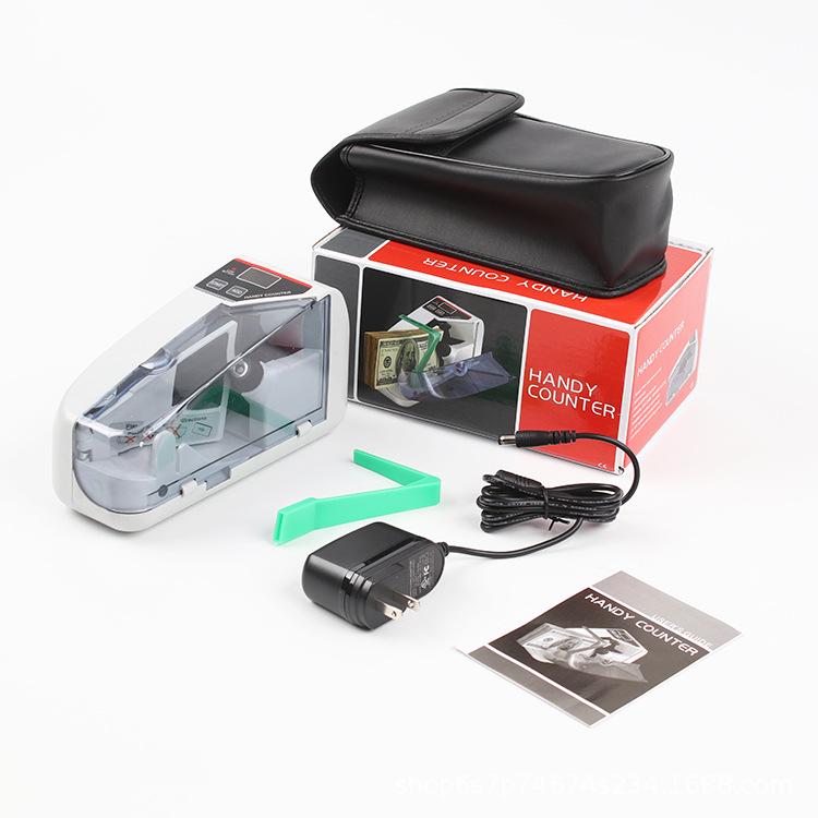 V30 Compact Dual-Use Smart Banknote Counter with Battery