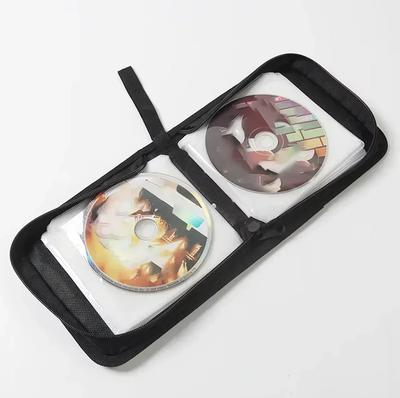 1Pc 40Tablets CD DVD Discs Oxford Handbags Storage Case CD/DVD Case CD Case Storage DVD Organizer Case DVD Booklet Holder