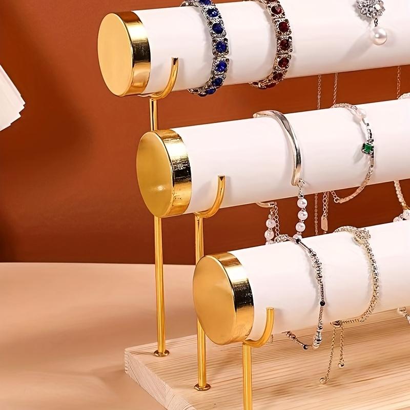 Jewelry Rack Wooden Bracelet Holder For Women & Men Ideal Choice For Gifts Display Bracelet Rack Watch Storage Rack