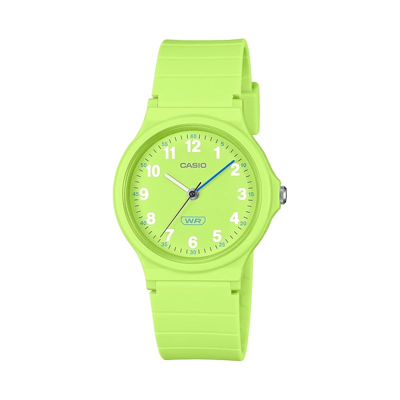 

[Casio] CASIO analog ladies kids watch Chipkashi cheap casio LQ-24B-3B biomass plastic band lime green overseas model [product]