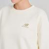 New Balance Sweatshirt Women's White (Unisex) Sweatshirts AWT33317 CIC