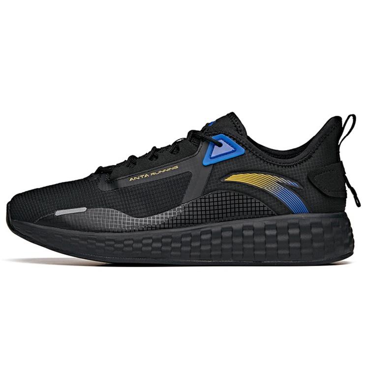ANTA Run Collection  Black Blue Gold  Men s 912125523-3 EU 39