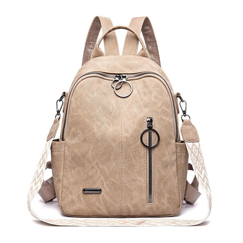 Dual-shoulder Bag - Large Capacity Multi-purpose Women's Backpack - Fashionable and Versatile Travel Bag