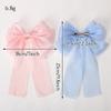 RAINBOW BOWS 1Pcs Cream Colored Bow Hair Clip Super Fairy Back Head Clips Elegant Women Ponytail Fahion Hair Accessories