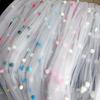 3D Tulle Table Runner Romantic Wedding Desktop Decoration Pom-Poms Tablecloth  Party Decor