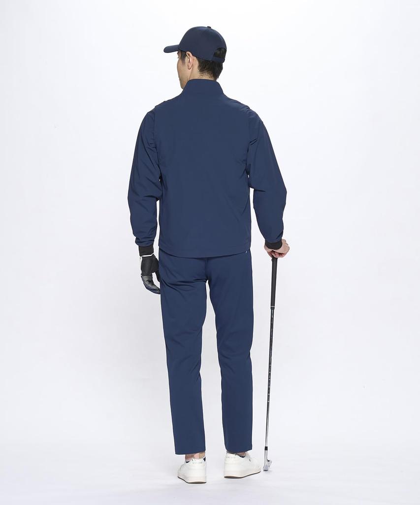 Coq Sportif Blouson Stretch Sleeves Detachable Water Repellent Windproof Golf LG5SWB01M NV00 LL [Le Golf] [NEW BASIC] Men's (Navy)