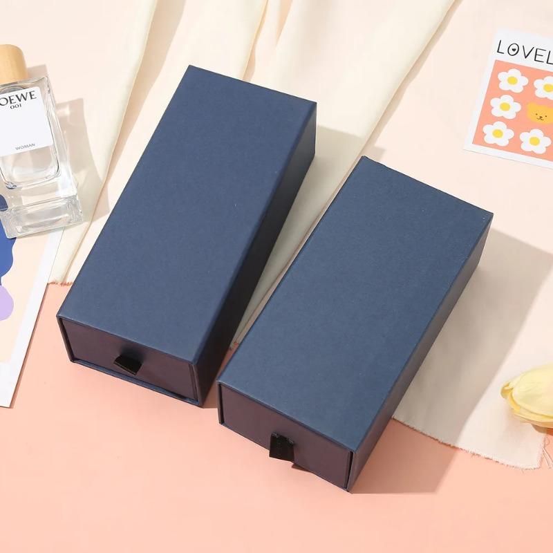 New Eyeglass Packaging Box Drawer-Style Glasses Storage Case Durable Multifunctional Glasses Container Unisex 17.8X8X5.5CM