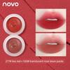 Novo Canned Mousse Lip Mud Matte Finish Velvet Plain Makeup Light Gray Pink Nude Color Series Lipstick Female Lip Lacquer Color