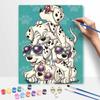 Disney Animation Digital Oil Painting Dalmatian Puppies Diy Handpainted Coloring Painting Home Decoration Gift Wall Art Room Decor