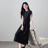 SOFSIL Women's 2026 Summer Linen Tie-Waist Midi Dress