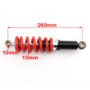 250mm260mm270mm front and rear shock absorber suspension spring For 50cc 70cc 90 110cc 125cc ATV Go Kart Buggy Pitbike Dirt Bike