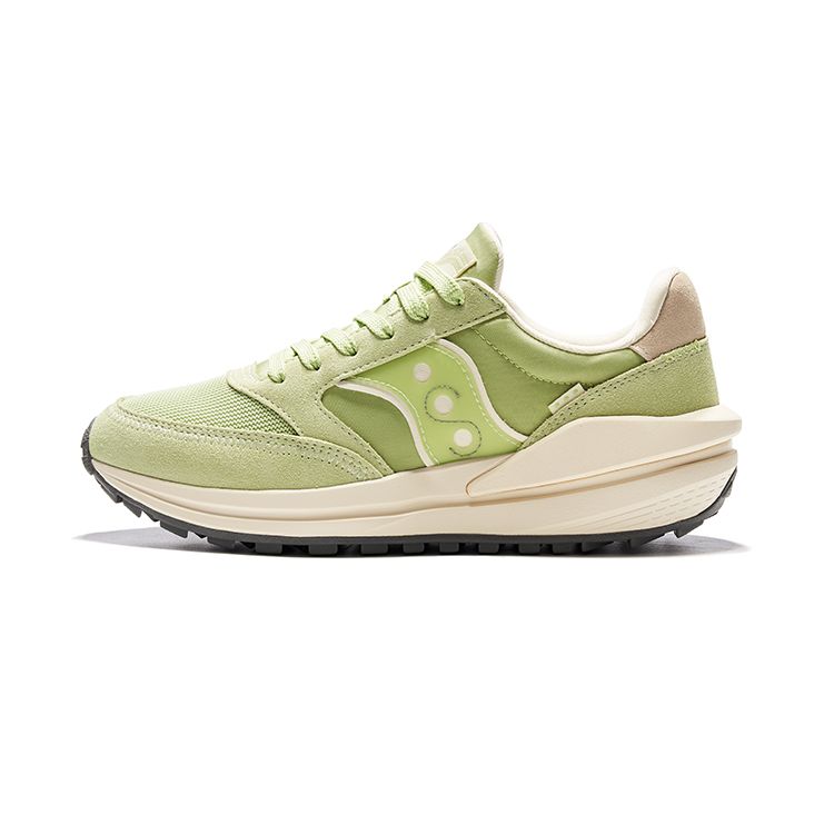 Saucony Jazz Renew Retro Non-Slip Low-Top Lifestyle Shoes Unisex sneaker Green S79040-7