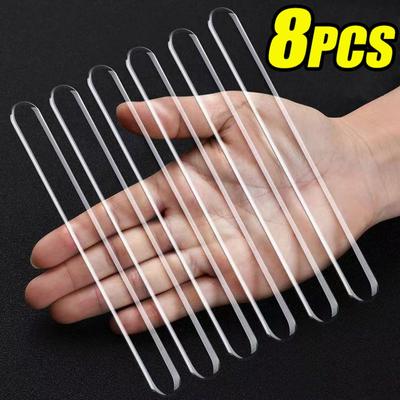 4/8 pièces Bande Protectrice Transparente pour Voiture Rétroviseur Porte Autocollants Anti-Collision Invisible Clair Bande Protectrice pour Carrosserie Auto