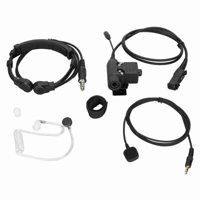 Adaptér pro náhlavní soupravu U94 PTT U94 PTT Prstový mikrofon 7,1mm Náhlavní souprava pro MOTOROLA XiR P6600 P6620 DP2400