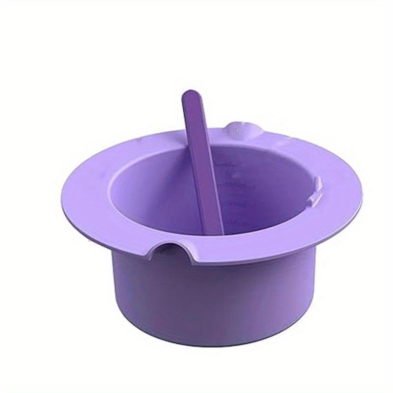 Silicone Wax Warmer Liner Pot Removable Silicone Bowl Microwave Melting Waxing Replacement Non-Stick Pan Liner Easy Clean