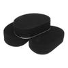 FUNOMOCYA 3pcs Tire Brush Sponge Interior Car Sponge Replacement Tire Polishing Applicator Car