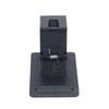 No Drill Shower Curtain Rod Brackets ABS Wall Support with Flat Base and Serrated Grip for Bathroom Bedroom Kitchen Daily Use
