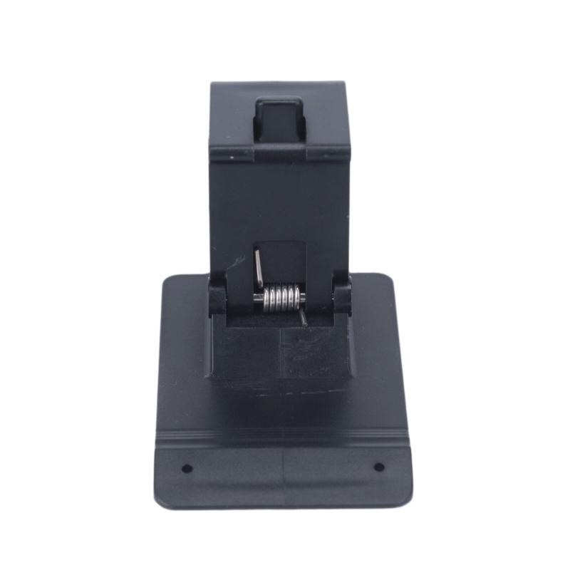 No Drill Shower Curtain Rod Brackets ABS Wall Support with Flat Base and Serrated Grip for Bathroom Bedroom Kitchen Daily Use