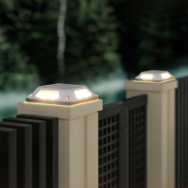 2/4/8 Stück Solare Einfahrtsleuchten 8 LEDs Wasserdichte Dock-Deck-Markierungsleuchten Outdoor-Solarlampe für Einfahrt Bürgersteig Weg Hof