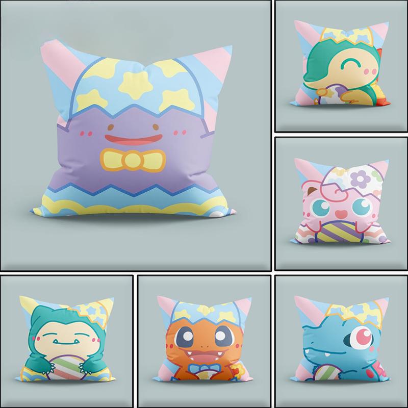 Pokemon Pikachu Cartoon Personalized Pillow Case Pillow Dust Cover Bedroom Party Decoration Pillowcase Birthday Children Gifts