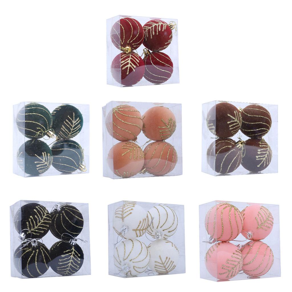 1 Krabice Vločkovaná koule Vánoční ozdoby Vícebarevné sváteční ozdoby Pro festivalovou výzdobu domácí párty