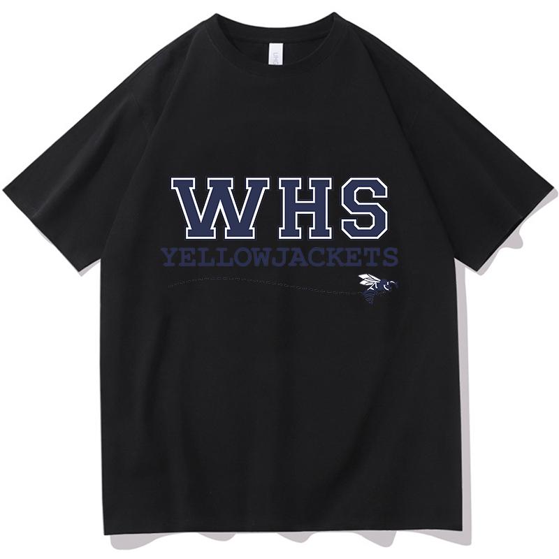 WHS yellowjackets TShirt Kpop Unisex Shirt Summer Merch Shirt Kpop Pure Cotton Shirt kpop Harajuku Print Top Tees Tshirt Clothes