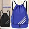 Customizable Large Capacity Sports Backpack with Drawstring Closure for Basketball, Yoga, and Outdoor Training