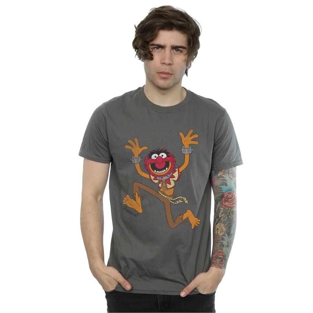 The Muppets Mens Classic Animal Heather T-Shirt