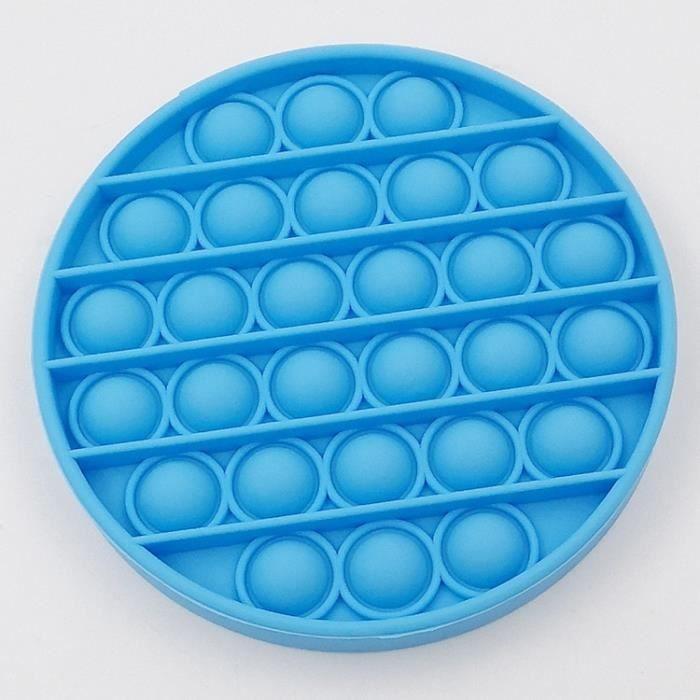 Couleur YUAN-BLUE Pop It - Anti-stress boîte pour adultes, Jouët anti-stress, anti-stress