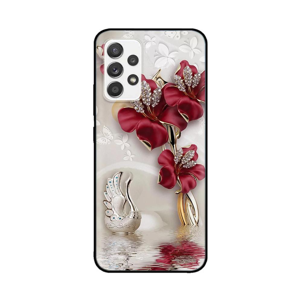 Etui na Samsung Galaxy A32 Miękkie Silikonowe Etui Śliczne Etui Tpu na Samsung Galaxy A32 4G 5G Etui A325F A326B Silikonowe Etui na Telefon