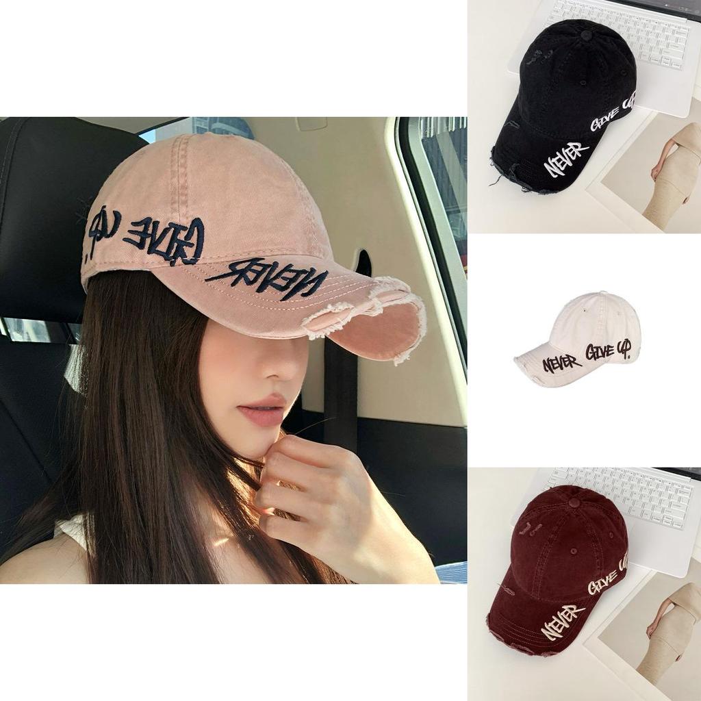 Stylish Spring Summer Pink Baseball Cap For Women With Unique Design And Comfortable Fit