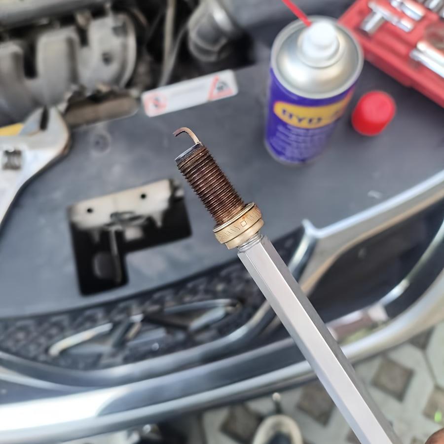 Reverse Thread Tool For Removing Broken Spark Plugs Easy Removal Broken Screws Inverted Cones Hexagons Car Repair Tool