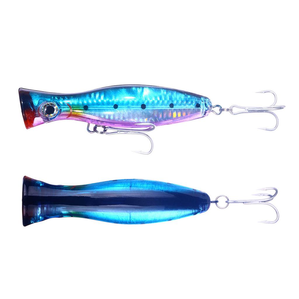 Fishing Lures Topwater Popper Bait Hard Bait Artificial Wobblers Plastic Fishing Tackle with Hooks