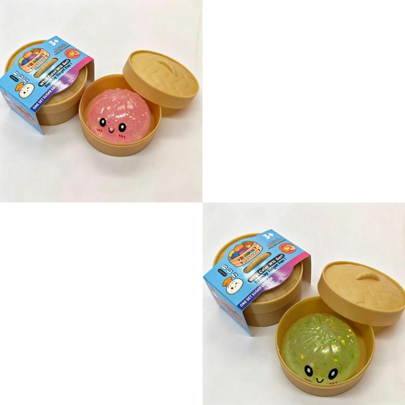 Heißer Glitzer Knödel Quetschspielzeug Squishy Malzose Serie mit Box Fidget Spielzeug Knödel Sensorisch zur Stressbewältigung Langsamer Rückprall Kreatives Geschenk