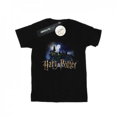 Womens/Ladies Hogwarts Castle Cotton Boyfriend T-Shirt
