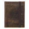 Retro Notebook Briefcase Folder B5 Document Book Cover Business Crazy Horse Leather Contract File Organizer