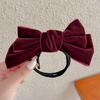 New Magic Velvet Bow Clip Hairstyle Twist Elegant French Bun Curler Braider Maker Tools Dount Twist Fashion Hair Accessories