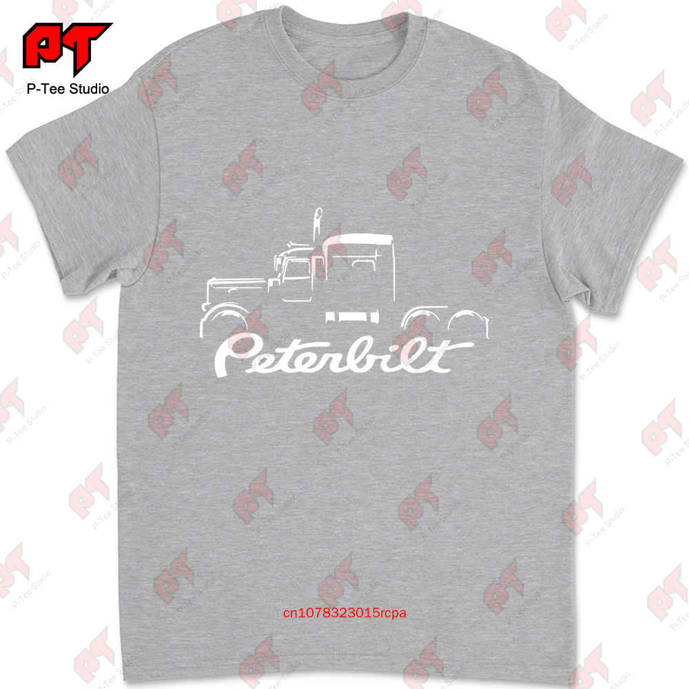

Футболка Peterbilt 389 Класичний дизайн вантажівки Нова CIS4 L