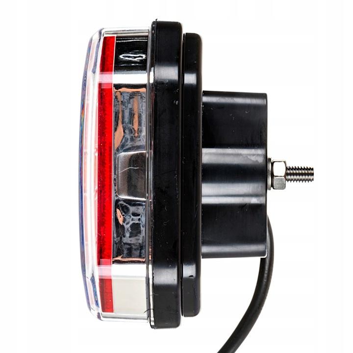 Lampy Tylne Przyczepy Zespolone Led 12V/24V Zestaw