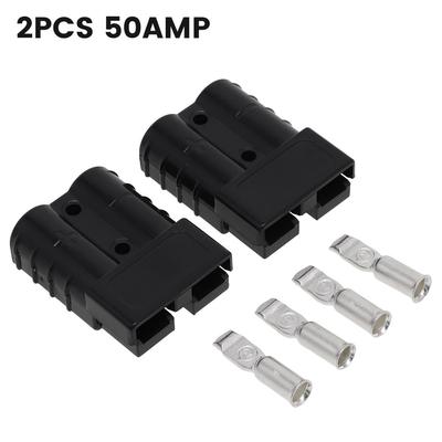 2 STÜCK FÜR-Anderson-Steckverbinder 50 AMP 6AWG 12-24V DC Elektrowerkzeug