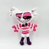 Plush Hazbin Hotel Toy Stuffed Animal Doll Cotton Filling Angel Clown Stolas