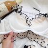 Japanese Style Lace Wirefree Push-Up Lingerie Set for Women - Sweet & Sexy Bra for Small Chest