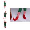 Fashionable Kids Christmas Elf Costume Couple Outfit For Xmas Parties Cosplay Role-play