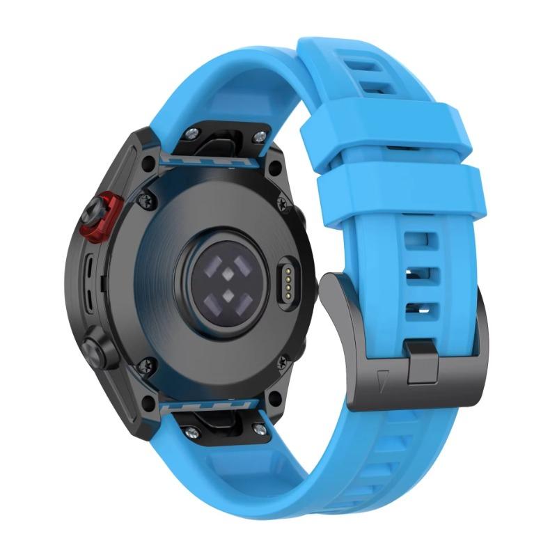 QuickFit 22mm 26mm Silicone Strap for Garmin Tactix 8 Fenix E 8 7X 7 6 6X/Epix Pro Gen 2 51mm 47mm/Enduro 3 Comfortable Correa
