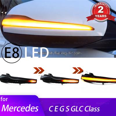 Dynamisches Blinkerlicht für Mercedes Benz CES GLC W205 X253 W213 W222 V-Klasse W447 Fließendes Wasserblinker-Blinklicht