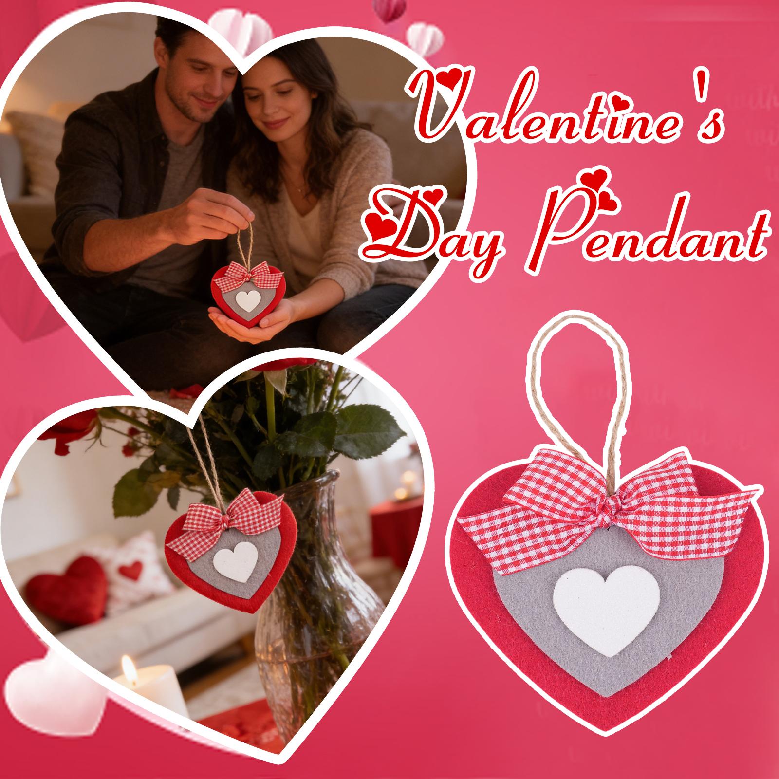 

Heart Pendant For Valentine s Day, Party, And Holiday Home Decor. One Size