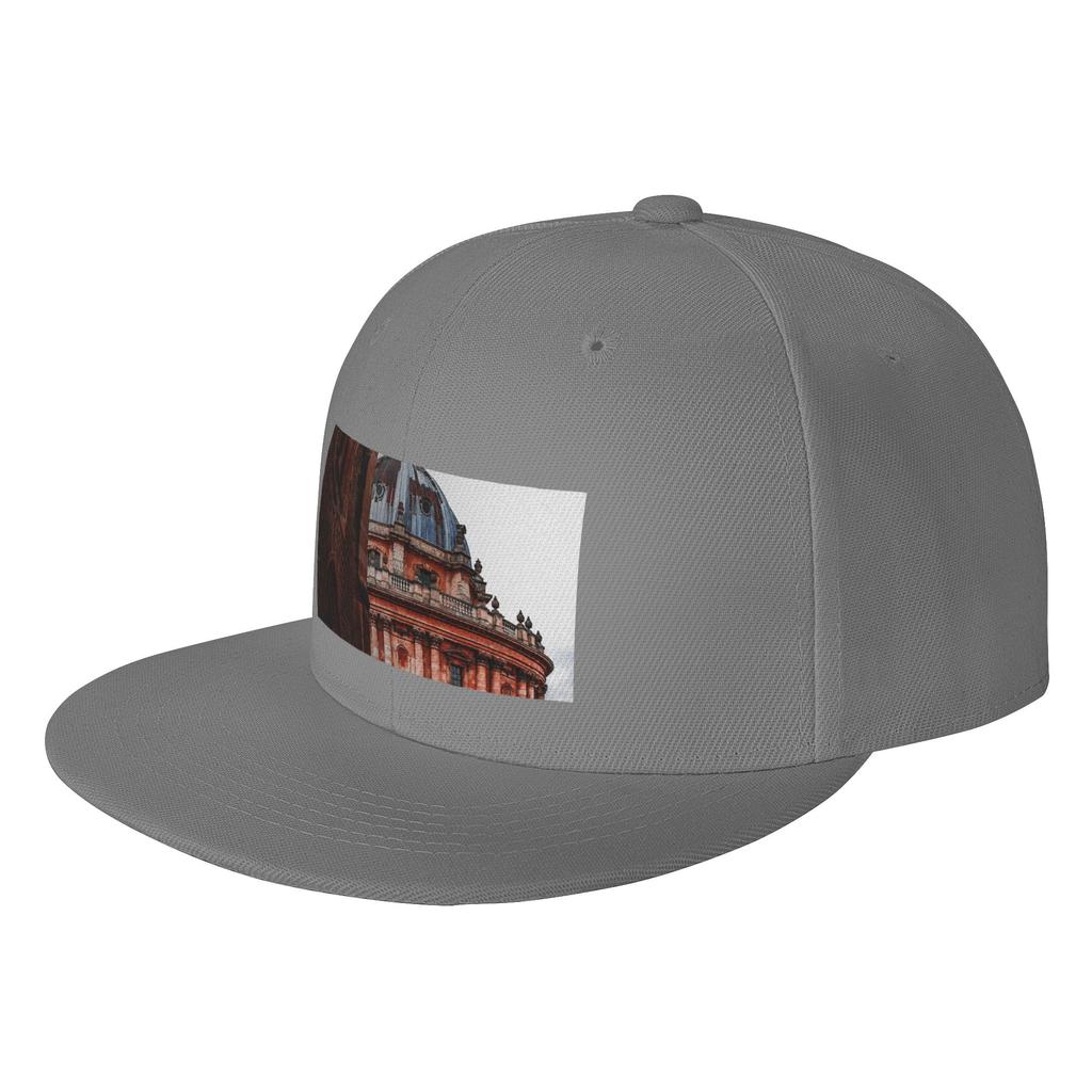 Fashion Oxford UK City Flat Brim Sun Hat Students Brand Cap